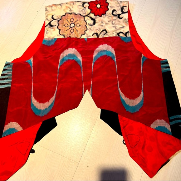 Vintage Japanese Kimono Vest - Picture 4 of 7